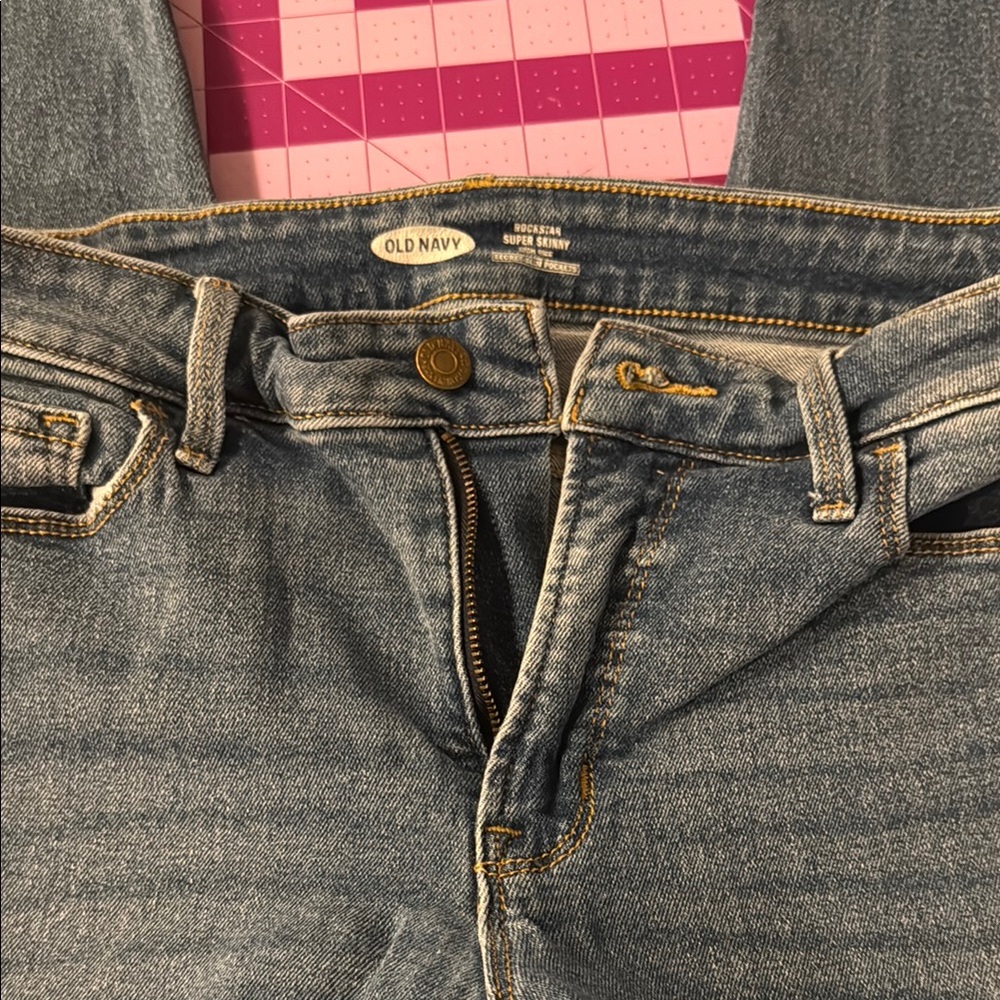 Old Navy High Rise Blue Jeans Classic Style